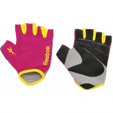 Reebok color line fitness glove magenta